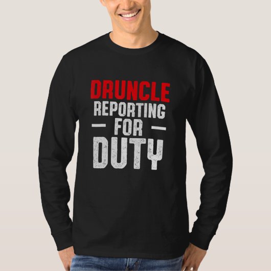 Drink oom Drink Druncle _72 T-shirt (Voorkant)
