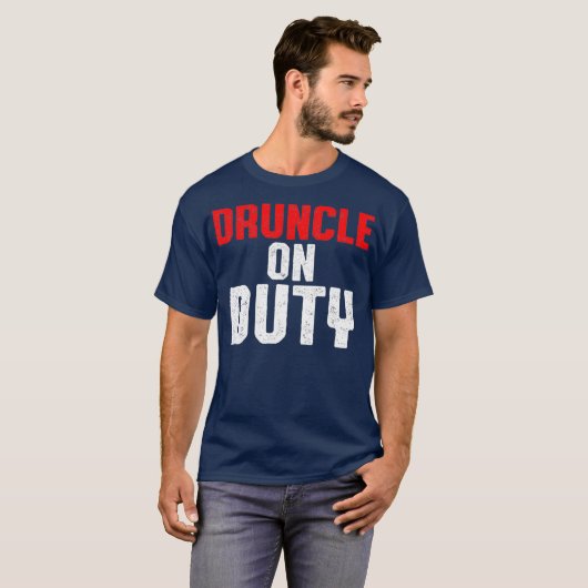 Drink oom Funny Drink Druncle _60 T-shirt (Voorkant volledig)