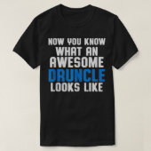 Drink oom Funny Drink Druncle T-shirt (Design voorkant)