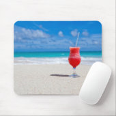 Drink op Beach mousepad Muismat (Met muis)