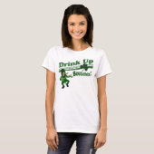 Drink op Beetchiz Leprechaun T-shirt (Voorkant volledig)