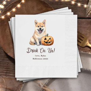 Drink op de Amerikaanse Custom Pet Cocktail servet