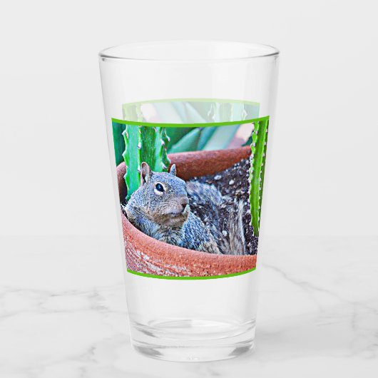 Drink op de grond glas (Voorkant)