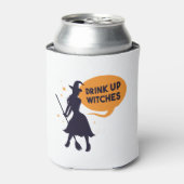 Drink op heksen blikjeskoeler (Blikje Voorkant)
