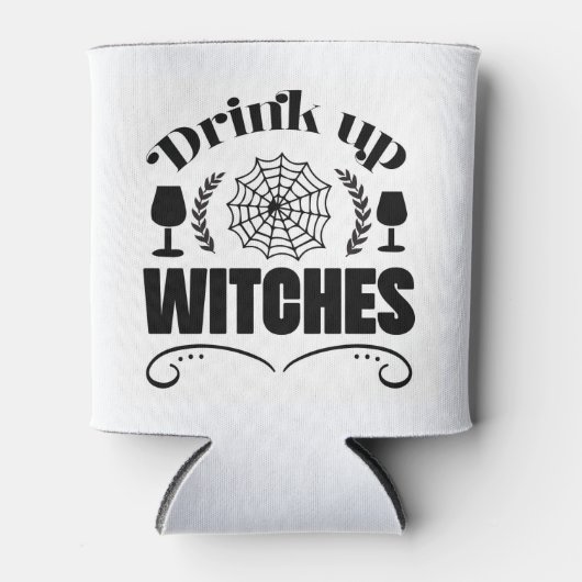 Drink op heksen blikjeskoeler (Voorkant)