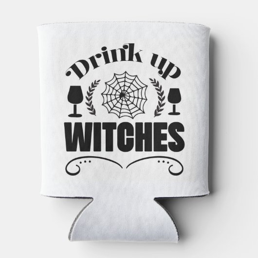 Drink op heksen blikjeskoeler (Achterkant)