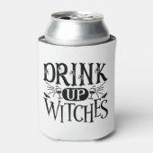 Drink op heksen blikjeskoeler (Blikje Voorkant)