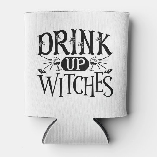 Drink op heksen blikjeskoeler (Voorkant)