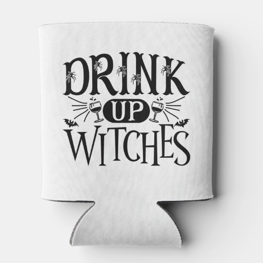 Drink op heksen blikjeskoeler (Achterkant)