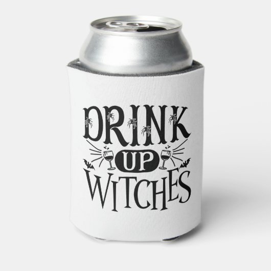 Drink op heksen blikjeskoeler (Blikje Achterkant)