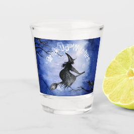 Drink op heksen Blue Cat Spooky Shot Glas