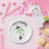 Drink op Heksen Cocktail Halloween Bruiloftsfeest Papieren Bordje (Feest)