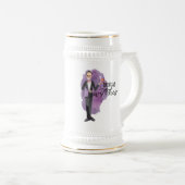 Drink op heksen Funny Wordplay Halloween Party Bierpul (Voorkant rechts)