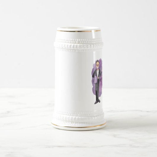 Drink op heksen Funny Wordplay Halloween Party Bierpul (Center)