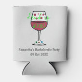 Drink op heksen Halloween Bachelorette Blikjeskoeler (Voorkant)