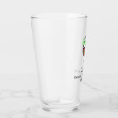 Drink op heksen Halloween Bachelorette Glas (Rechts)