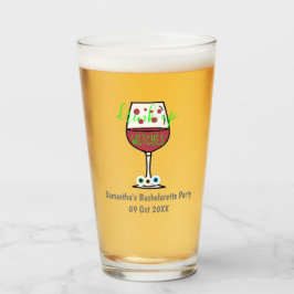 Drink op heksen Halloween Bachelorette Glas