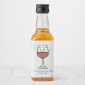 Drink op heksen Halloween Bachelorette Likeurfles Etiket (Voorkant)