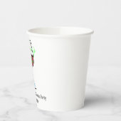 Drink op heksen Halloween Bachelorette Papieren Bekers (Links)