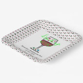 Drink op heksen Halloween Bachelorette Papieren Bordje (Gebogen)