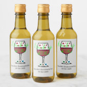 Drink op heksen Halloween Bachelorette Wijn Etiket (Flessen)