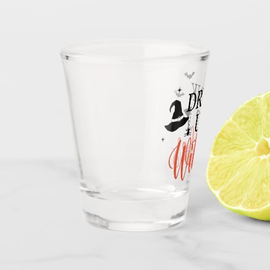 Drink op heksen Halloween Funny Party  Shot Glas (Links)