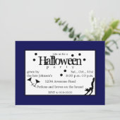 Drink op heksen Halloween Kaart (Staand voorkant)