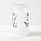 Drink op heksen Halloween Matglas Bierpul (Center)