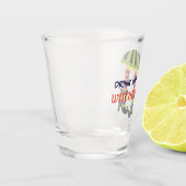 Drink op heksen Halloween Shot Glas (Links)