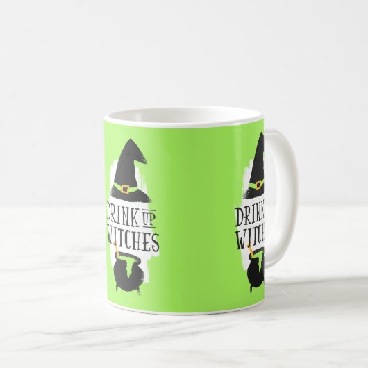 Drink op heksen koffiemok (Voorkant rechts)
