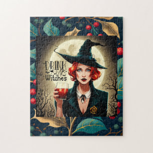 Drink op heksen legpuzzel