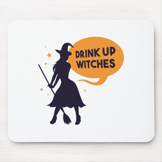 Drink op heksen muismat (Voorkant)
