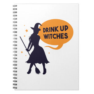 Drink op heksen notitieboek