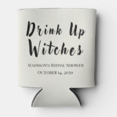 Drink Op Heksen Oktober vrijgezellenfeestje Blikjeskoeler (Voorkant)