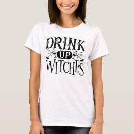Drink op heksen t-shirt