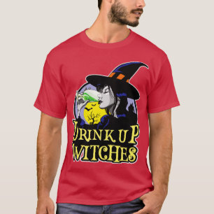 Drink op heksen t-shirt