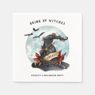 Drink Op Heksen Volwassenen Halloween Feest Servet
