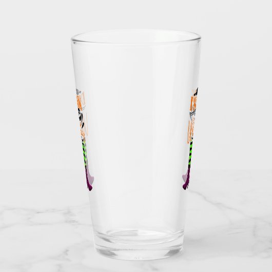 Drink op heksen - Witches Legs Glass Glas (Rechts)