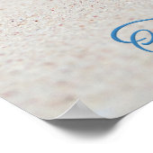 Drink op het poster van de Beach (Hoek)