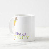 Drink op koffiemok (Voorkant links)