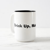 Drink op Matey Pirate Coffee Mok (Voorkant links)