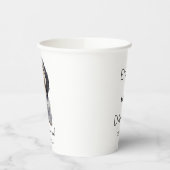 Drink op mij! Havanese Hond Bruiloft Papieren Bekers (Links)