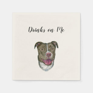 Drink op mij Napkins (Dog) Servet