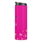 Drink op! Pret-lievend leuk Thermosbeker (Geroteerd rechts)