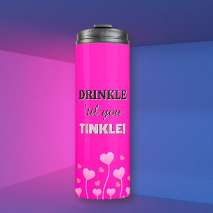 Drink op! Pret-lievend leuk Thermosbeker