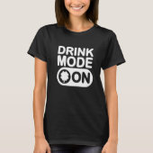 Drink op shamrock Funny Drink St Patrick's T-shirt (Voorkant)