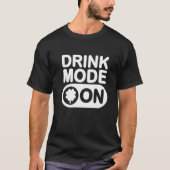 Drink op shamrock Funny Drink St Patrick's T-shirt (Voorkant)