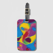 Drink op Snoep Bagagelabel (Voorkant (verticaal))