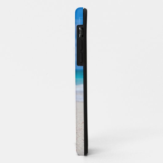 Drink op strand iPhone case (Achterkant/links)