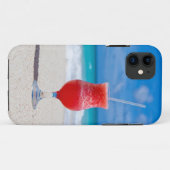Drink op strand iPhone case (Achterkant (horizontaal))